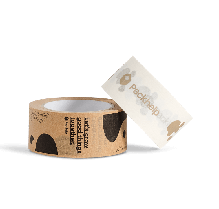 Custom Packing Tape Logo Printing Low MOQ Packhelp