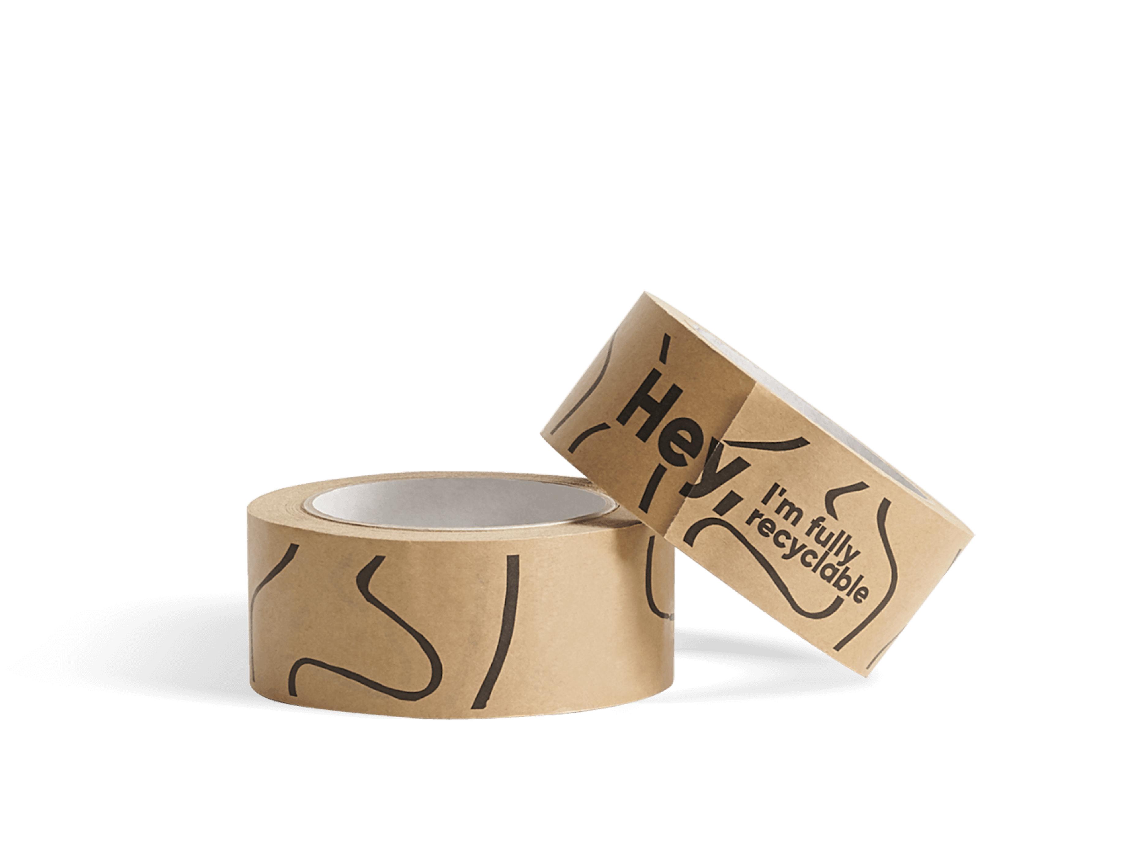 Need Custom Kraft Tape? Personalised White or Brown Paper Packing Tape