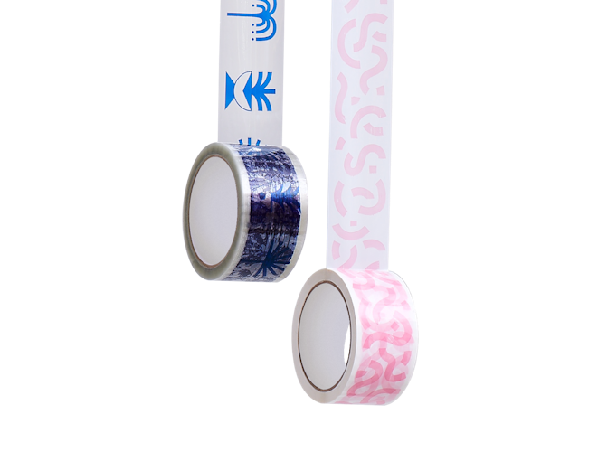 Custom Packaging Tapes with PANTONE print Packhelp