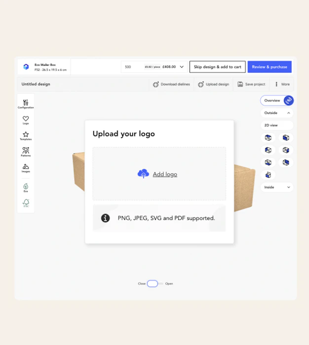 Design Packaging Online Packhelp